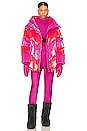 view 6 of 6 Candy Cane Ski Jacket in Rainbow Passion Pink