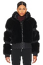 view 2 of 5 Furry Ski Jacket in Black
