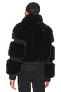 view 4 of 5 Furry Ski Jacket in Black