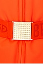 view 7 of 7 Giselle Softshell Down Jacket With Fur Cuffs in Orange