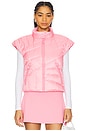 view 1 of 4 ЖИЛЕТ VICTOIRE in Salmon Rose