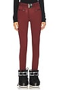 view 1 of 6 Paris Ski Pant in Vino Rosso
