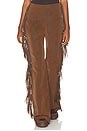 view 1 of 6 Rumi Pants in Deep Mocha