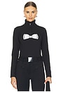 view 1 of 5 Tux Ski Bodysuit in Black