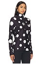 view 2 of 5 Dottie Dots Ski Pully in Dot Black