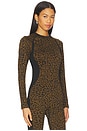 view 2 of 5 Feline Baselayer Long Sleeve in Jaguar