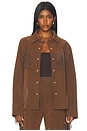 view 1 of 5 Sahana Blouse in Deep Mocha