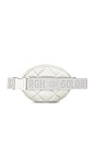 view 3 of 6 French Fanny Pack in Silver
