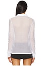 view 3 of 5 BLUSA TIPO ARRASTÃO in White