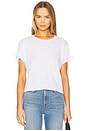 view 1 of 4 Mini Ruffle Top in White