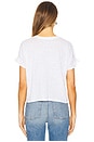 view 3 of 4 Mini Ruffle Top in White