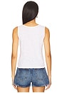 view 3 of 4 Ruched Summer Top in White