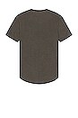 view 2 of 3 Sun-Faded Scallop Crew in Black