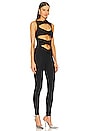 view 2 of 3 Cut Out Jumpsuit in Black