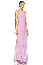 view 2 of 3 One Shoulder Gown in Lilac