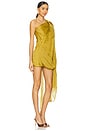 view 2 of 4 Draped Mini Dress in Olive