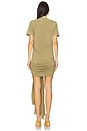 view 4 of 4 Draped Mini Dress in Olive