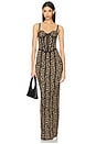 view 1 of 3 Bustier Maxi Dress in Camel