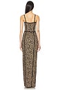 view 3 of 3 Bustier Maxi Dress in Camel