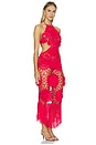 view 2 of 3 ROBE KNIT in Red