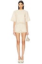 view 5 of 6 Tailored Shorts in Beige