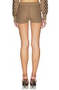 view 4 of 6 Knitted Short in Brown
