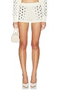 view 1 of 6 Knitted Short in Off White