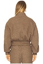 view 4 of 5 Rosette Bomber in Brown