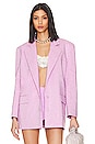 view 1 of 6 Oversized Blazer in Lilac Pink