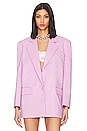 view 2 of 6 Oversized Blazer in Lilac Pink