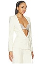 view 2 of 4 Double-breasted Blazer in White