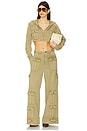 view 6 of 7 Utility Trousers in Olive
