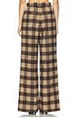view 4 of 6 Plaid Pant in Beige
