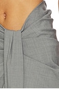 view 6 of 6 Draped Trouser in Grey