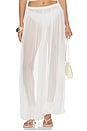 view 1 of 6 PANTALON WIDE LEG in White