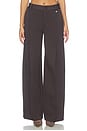 view 1 of 6 Pleated Tailored Trouser in Brown