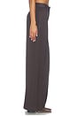 view 2 of 6 Pleated Tailored Trouser in Brown