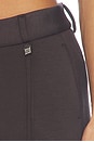 view 7 of 6 Pleated Tailored Trouser in Brown