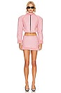 view 4 of 4 Shearling Mini Skirt in Light Pink