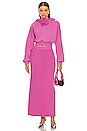 view 4 of 4 スウェットスカート in Hot Pink