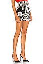 view 2 of 5 Zebra Skirt in Black & White