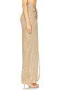 view 4 of 7 Knotted Skirt in Camel