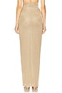 view 5 of 7 Knotted Skirt in Camel