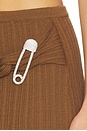 view 6 of 6 FALDA SAFETY PIN in Brown