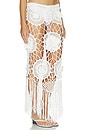 view 2 of 6 FALDA CROCHET in White