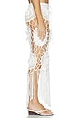 view 3 of 6 FALDA CROCHET in White