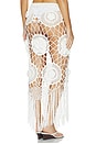 view 4 of 6 FALDA CROCHET in White