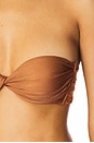 view 5 of 5 Strapless Top in Rust