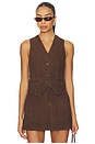 view 1 of 4 Top in Brown
