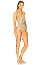 view 2 of 4 Knotted One Piece in Camel
